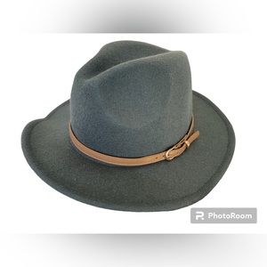 Altar’d State Blue/Gray Women’s Hat Wool and Buckle